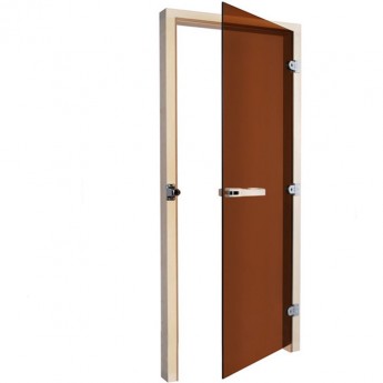 Дверь SAWO 730-3SGA-R 7/19 бронза правая без порога Дверь SAWO 730-3SGA-R 7/19 бронза правая без порога