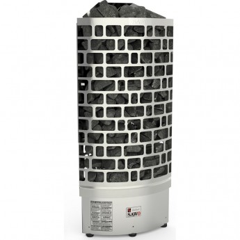 Электрическая печь SAWO ARIES (6,0 кВт, без пульта, нержавейка, встроенный блок мощности, угловая)