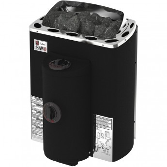 Электрическая печь SAWO COATED MINI X (3,6 кВт, встроенный пульт, термопокрытие) Электрическая печь SAWO COATED MINI X (3,6 кВт, встроенный пульт, термопокрытие)