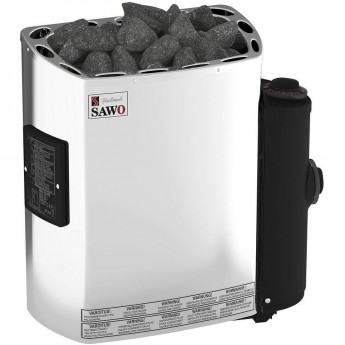 Электрическая печь SAWO MINI MN-30NB-Z (3 кВт, встроенный пульт, внутри оцинковка, снаружи нержавейка)