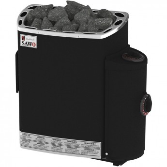 Электрическая печь SAWO MINI MN-36NB-P-F (3,6 кВт, встроенный пульт, термопокрытие)