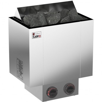 Электрическая печь SAWO NORDEX NRX-90NB-Z (9 кВт, встроенный пульт, внутри оцинковка, снаружи нержавейка) Электрическая печь SAWO NORDEX NRX-90NB-Z (9 кВт, встроенный пульт, внутри оцинковка, снаружи нержавейка)