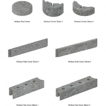 Комплект камней SAWO SUPER NIMBUS V12 для печи Комплект камней SAWO SUPER NIMBUS V12 для печи
