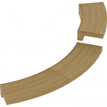 Монтажный фланец SAWO TH-COLLAR-W6-CNR-D для печи TOWER TH6 кедр