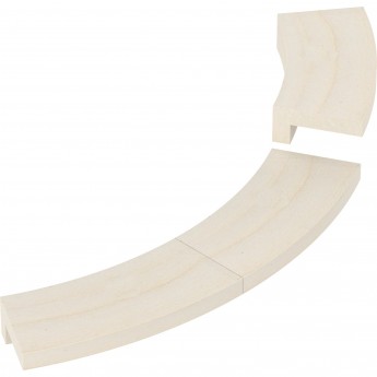 Монтажный фланец SAWO TH-COLLAR-W6-CNR-A для печи TOWER TH6 осина