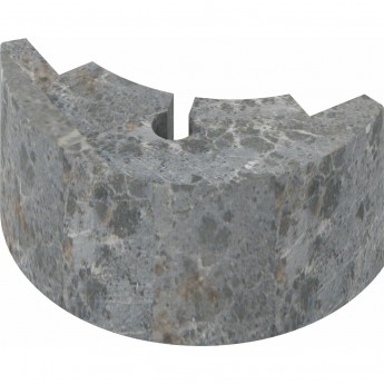 Угловой талькохлоритный элемент 2 SAWO HP23-008 для печи NIMBUS 110х50х60мм