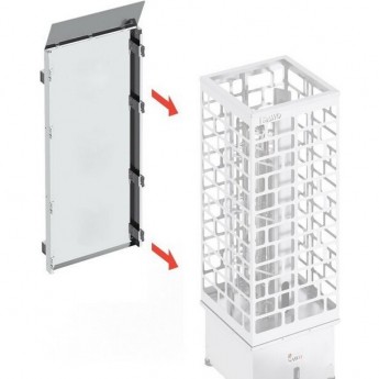 Защитное ограждение для печи CUBOS SAWO CUB-PROCOV-WL (металл, пристенное) Защитное ограждение для печи CUBOS SAWO CUB-PROCOV-WL (металл, пристенное)